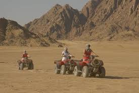 Enjoy 5 Hurghada Desert Safari Activities: Quad Biking, Camel Riding, and Sunset Views